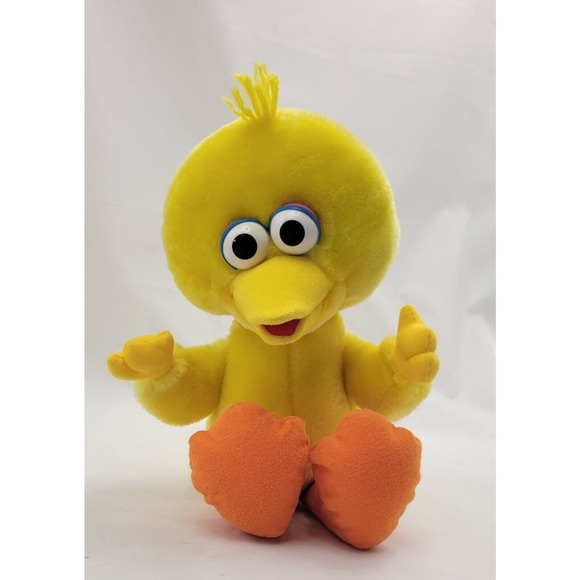 1996 Tyco Sesame Street Tickle Me Big Bird Plush Electronic Laughs & Shakes 13” - Picture 1 of 6